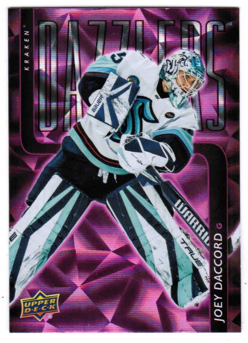25/26 2025 UPPER DECK SERIES 1 HOCKEY DAZZLERS PINK CARDS DZ-X U-Pick From List