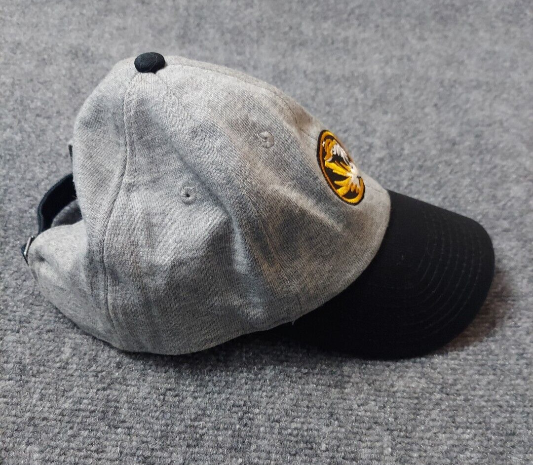 Mizzou Missouri Tigers Nike Hat Cap gray black One Size Strap Back Swoosh