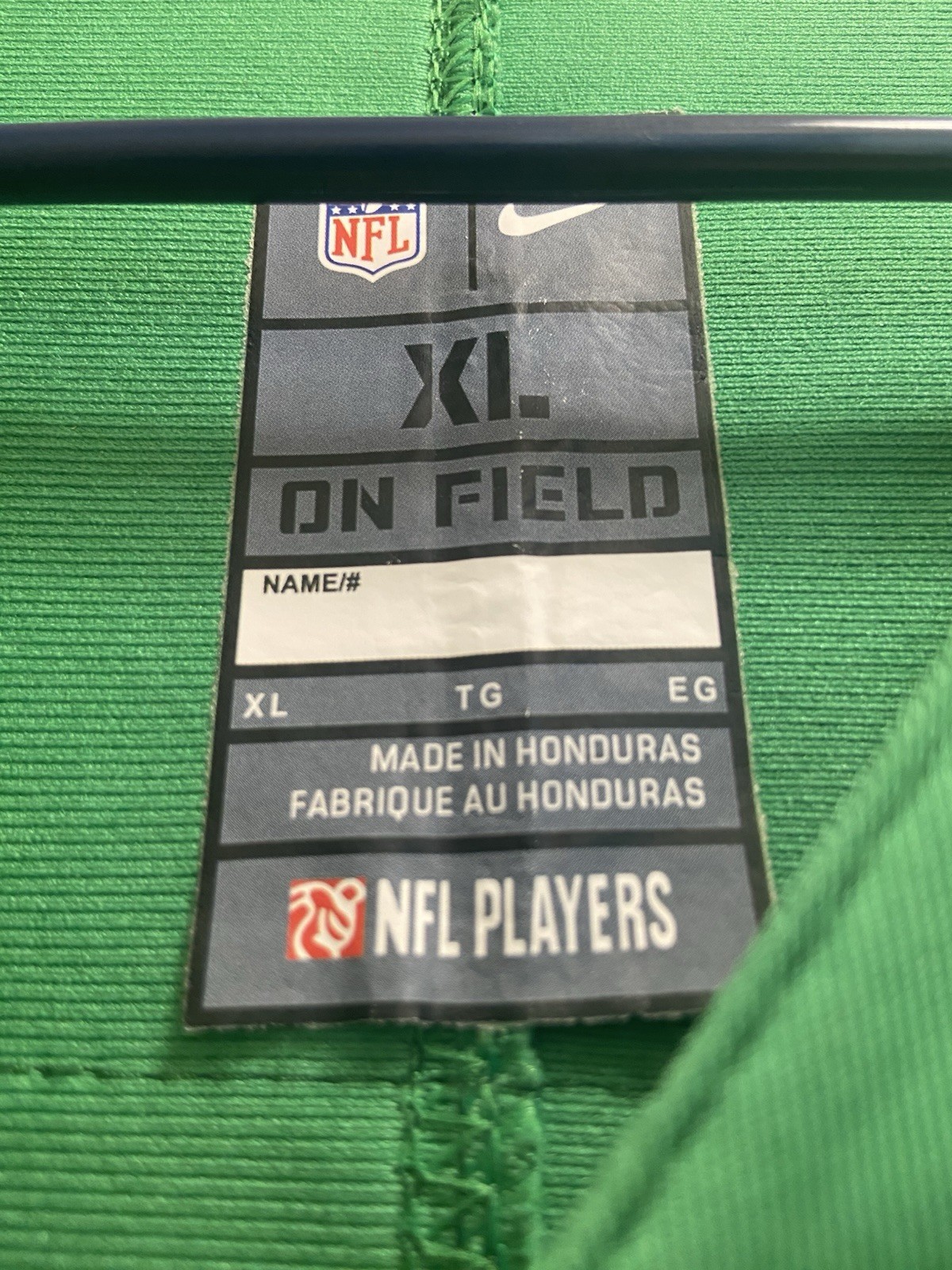 Jason Kelce #62 Philadelphia Eagles Kelly Green Nike On-Field NFL Jersey XL