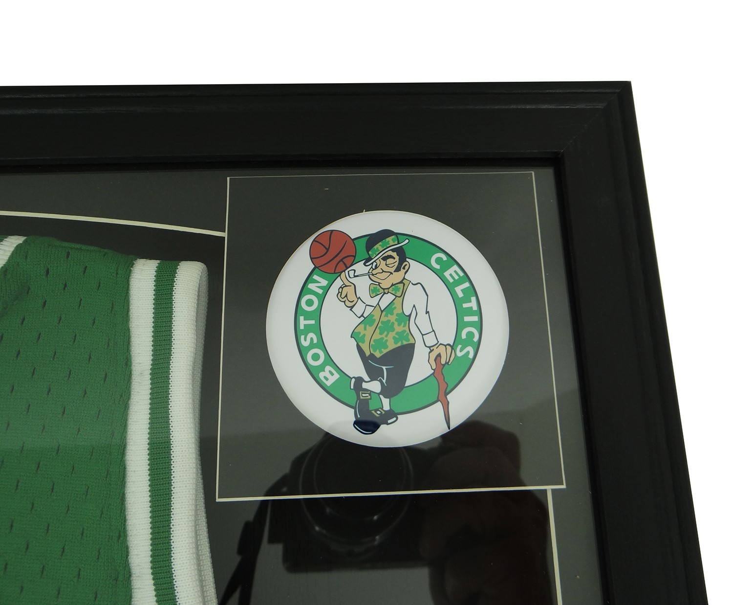 Larry Bird Celtics Mitchell & Ness Swingman 85-86 Season Jersey Framed UNSIGNED