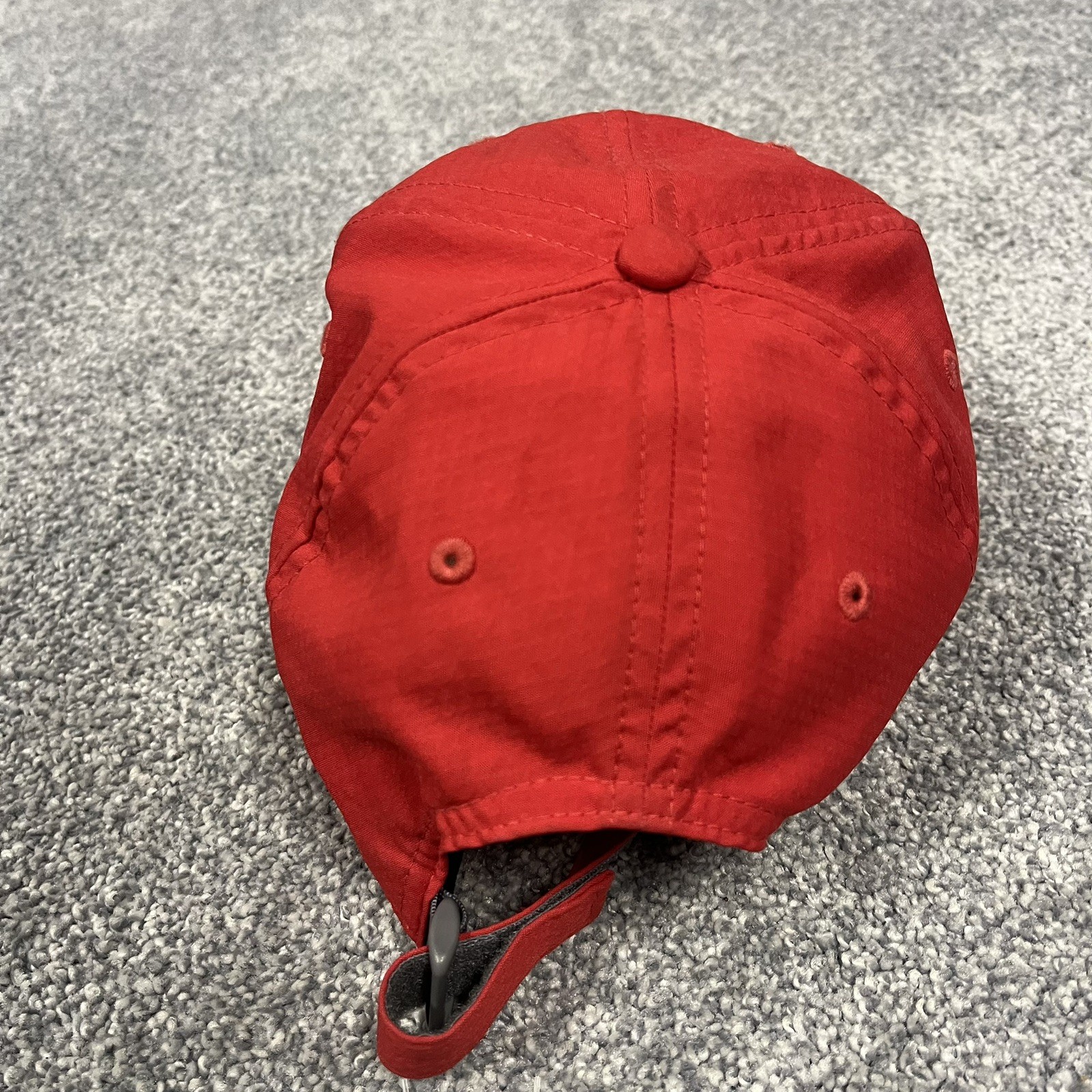Boston University Under Armour Hat Lacrosse Red Strapback NCAA Cap