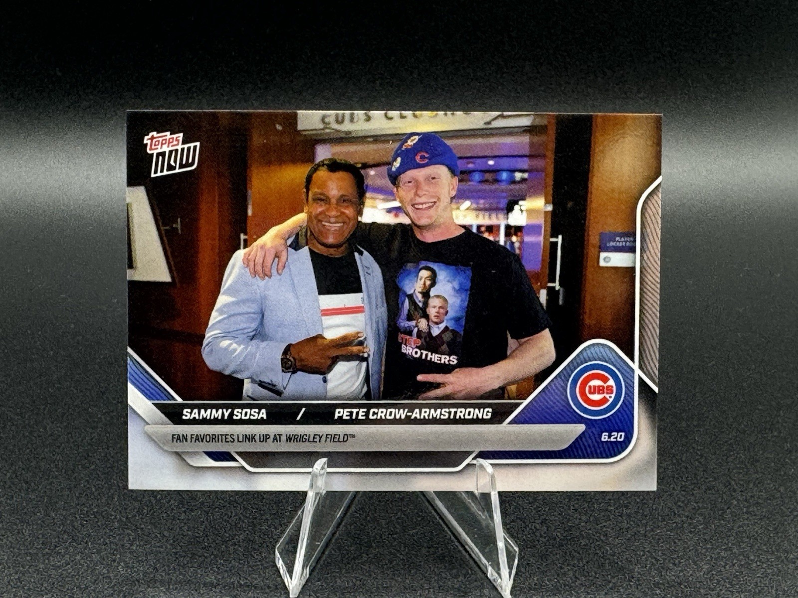 2025 Topps Now Pete Crow-Armstrong & Sammy Sosa #324 Step Brothers Cubs