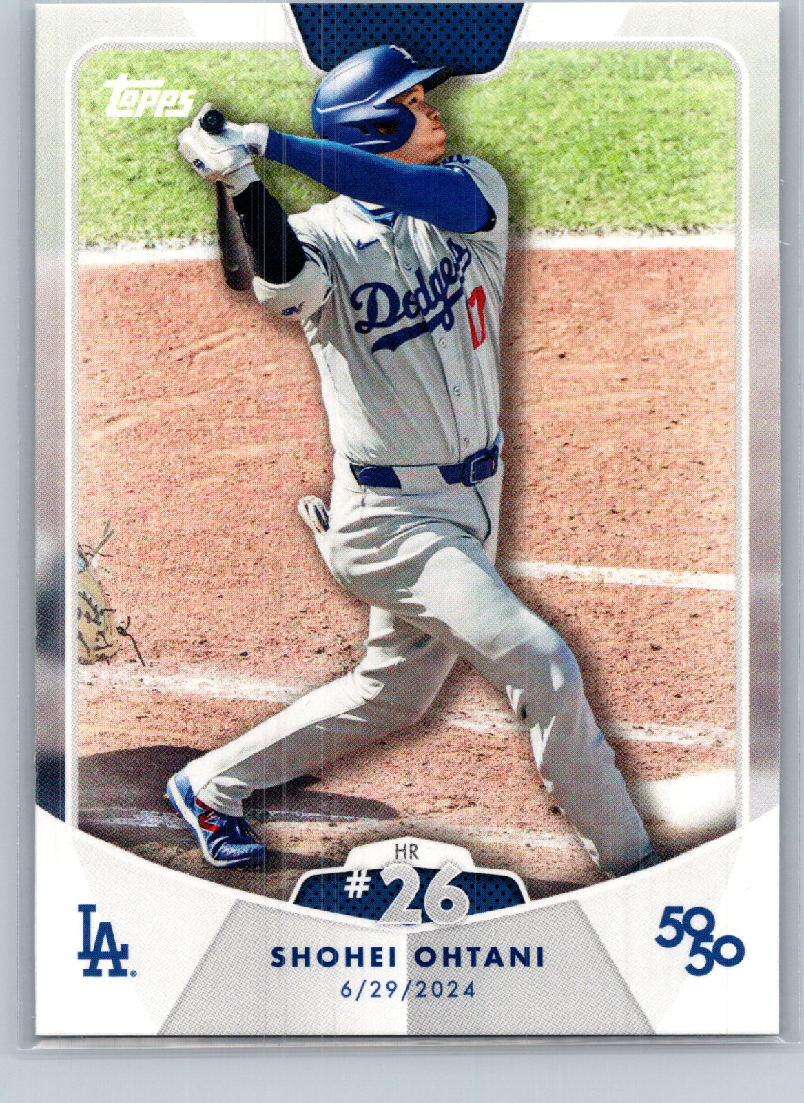 Topps Shohei Ohtani 50/50 Set Base Card – Home Run #26, Card #42