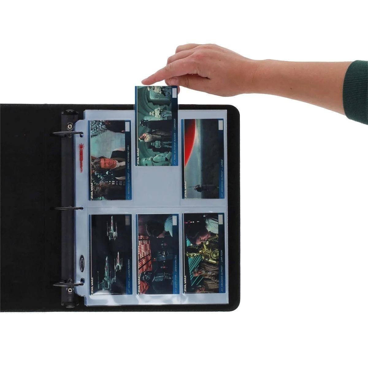 25 BCW 6 Pockets Pages for Trading Cards Tall Sport For 3 Rings Binder PVC Free