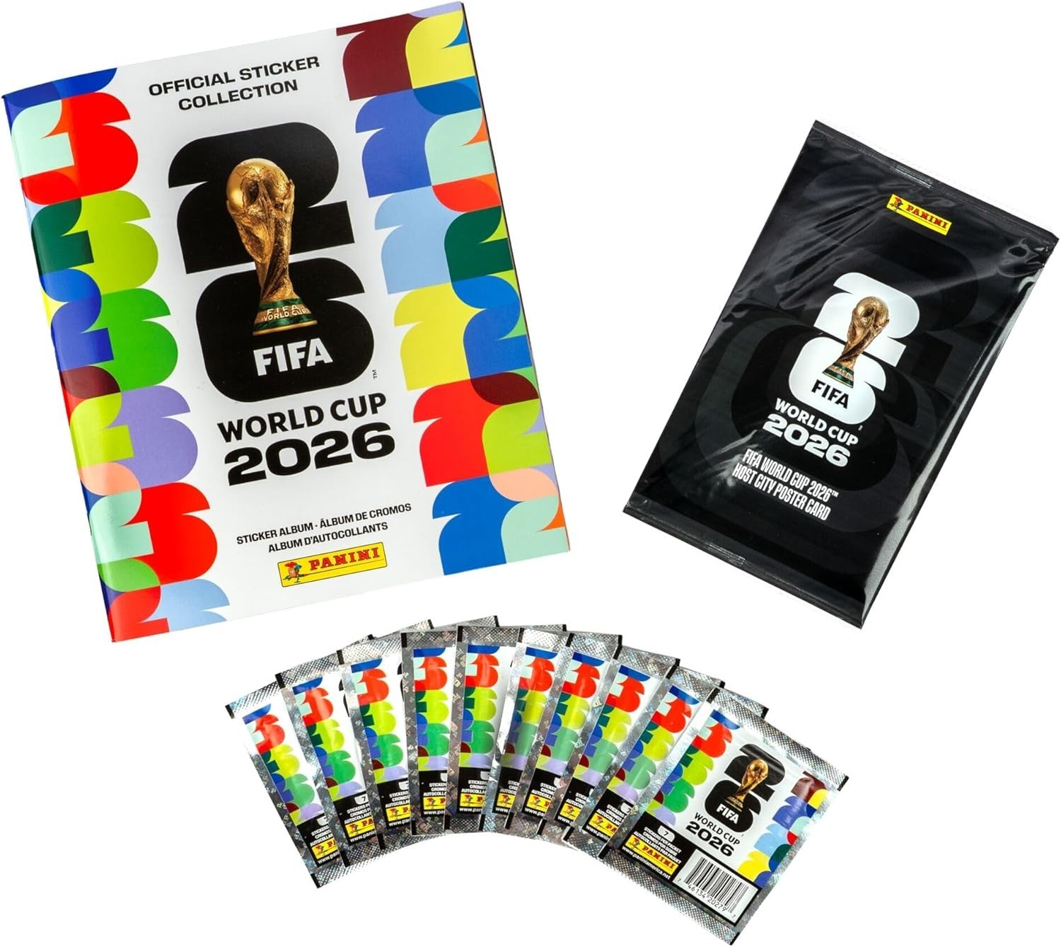 FIFA World Cup 2026™ Official Sticker Collection – 10 Pack Box