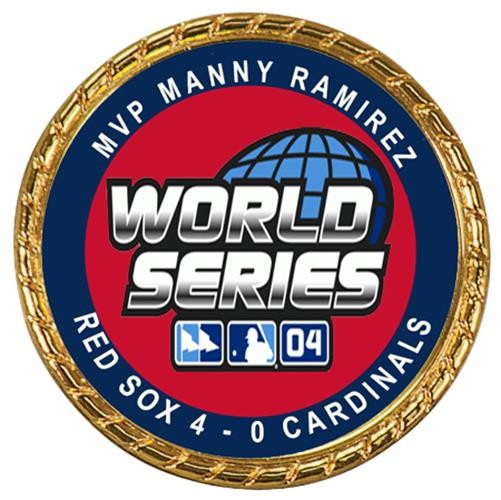 Tribute Coin Boston Red Sox 2004 MLB World Series Champions