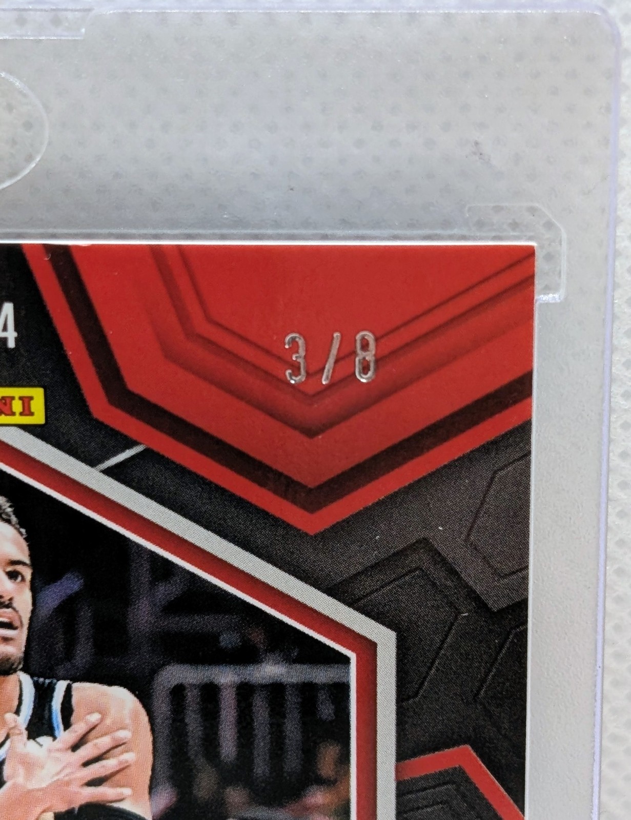 2023-24 Panini Mosaic – City Edition Trae Young #274 Black & Gold Prizm /8