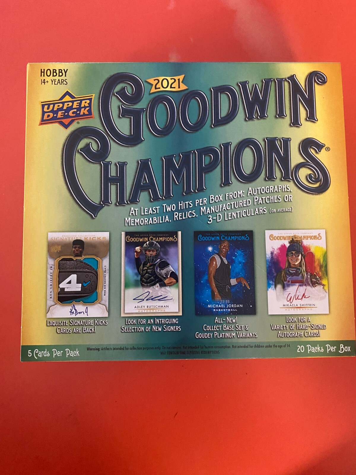 2021 Upper Deck Goodwin Champions Pick Complete Your Set Base