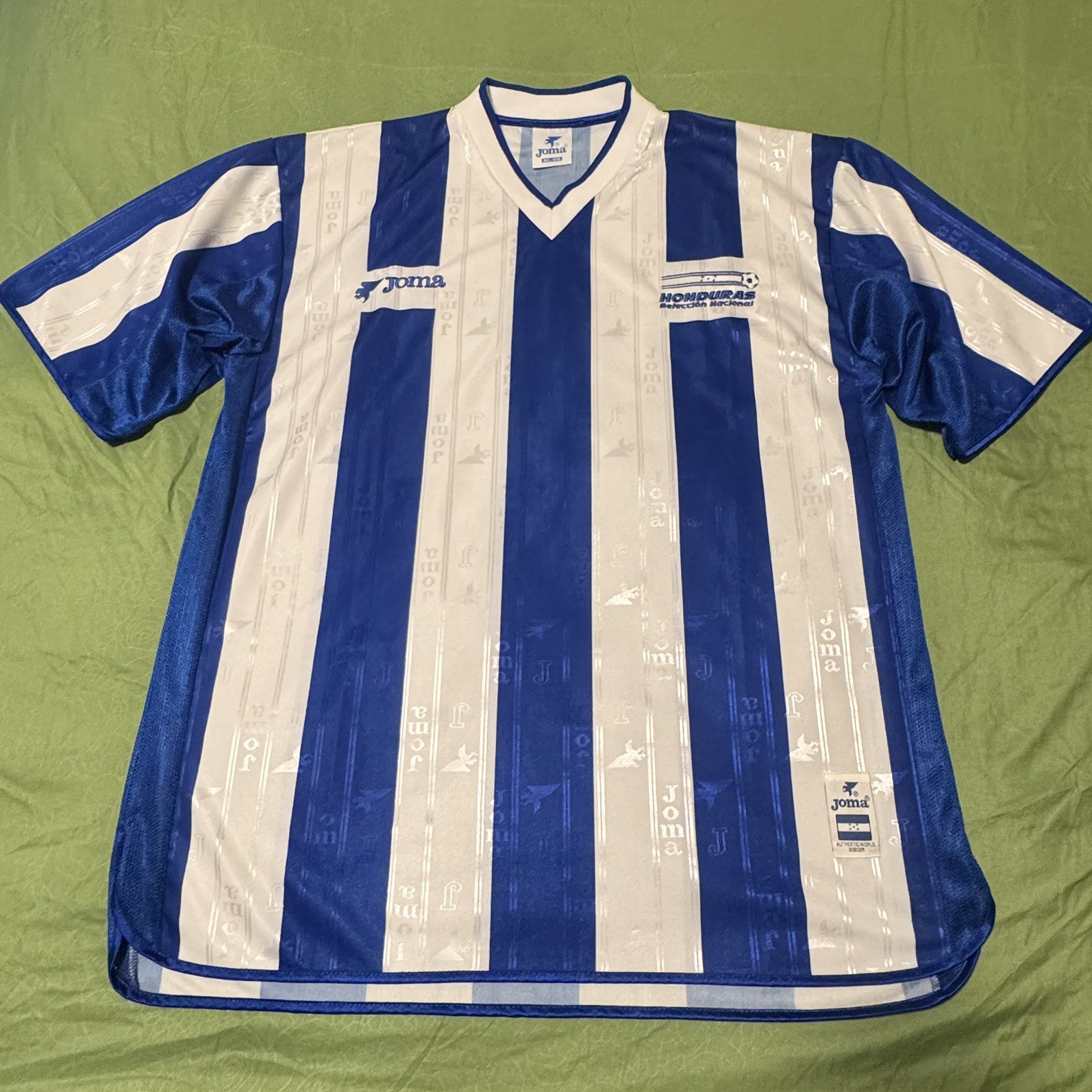 XL vtg 2001 JOMA HONDURAS soccer jersey football shirt 2000’s camiseta World Cup