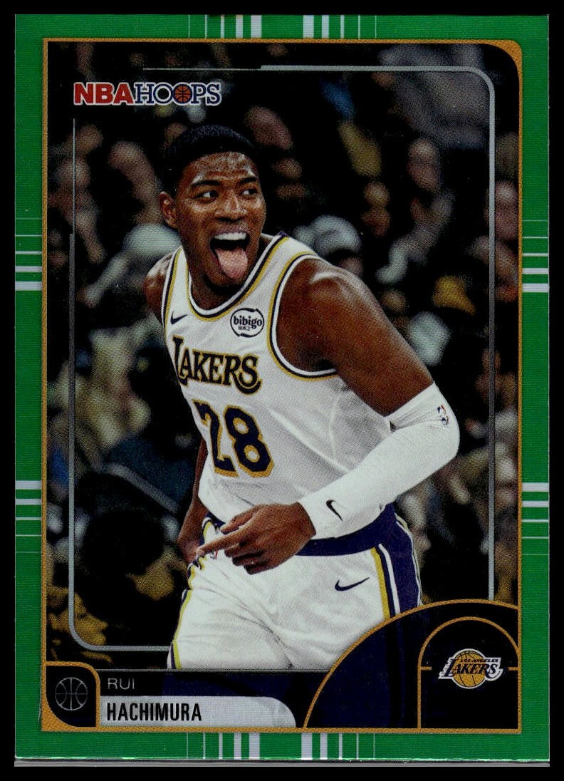 Rui Hachimura 2025-26 Hoops #1 Green Hoops