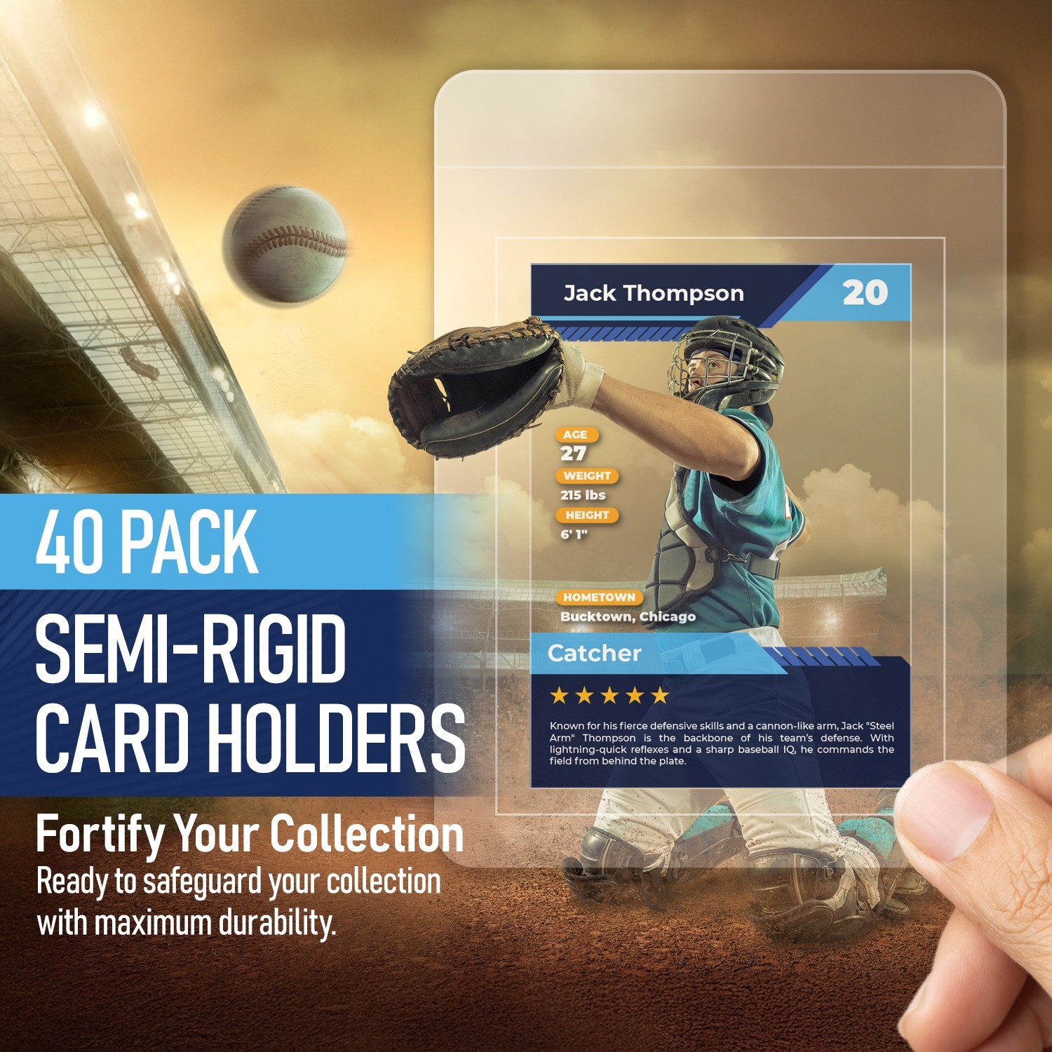 Semi Rigid Card Holders for PSA BGS SGC CSG – Slab Submission Protectors Sleeves