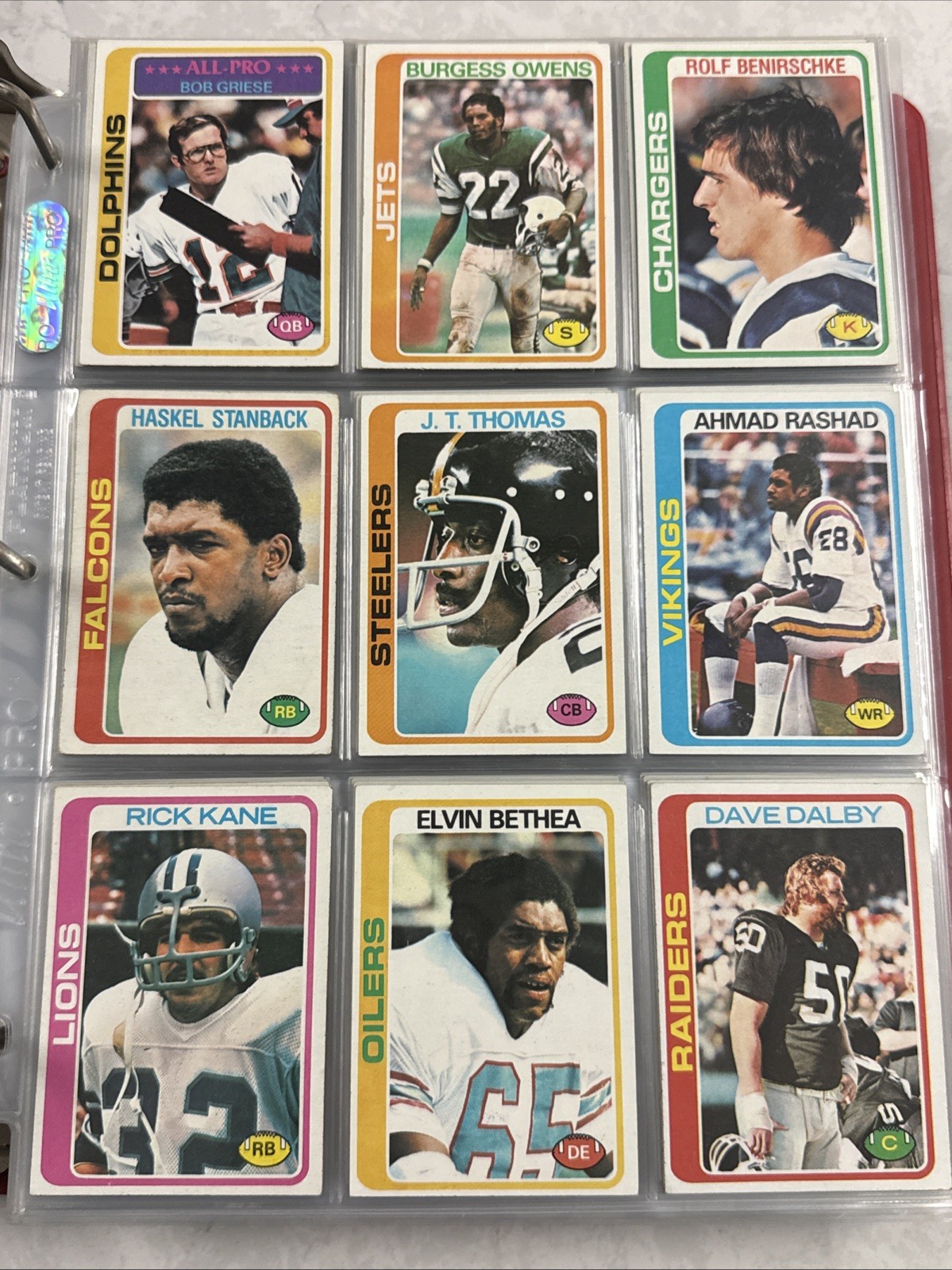 1978 Topps Football Card #s 1-176 +Rookies -You Pick- NFL Trading Cards