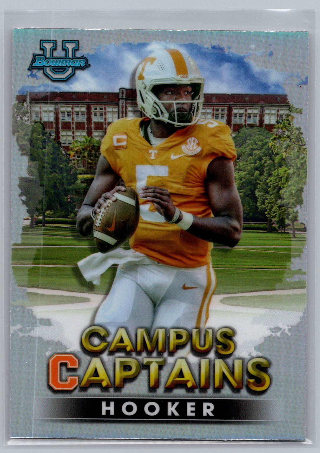 2022-23 Bowman’s Best University #CC-20 Hendon Hooker Campus Captains b