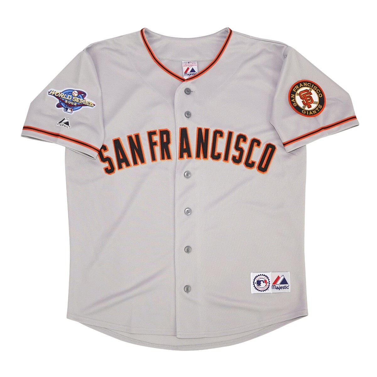 Barry Bonds San Francisco Giants 2002 World Series Road Jersey Men’s (S-3XL)