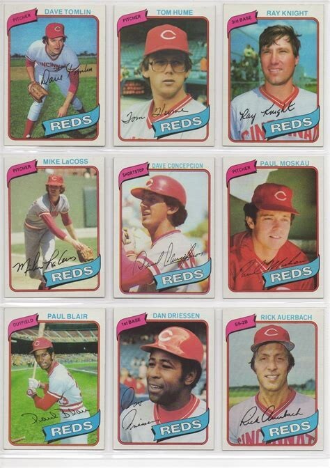 1980 Topps Baseball Cards Singles U-Pick NM .99 ea. #1-250 .25 total shipping !!