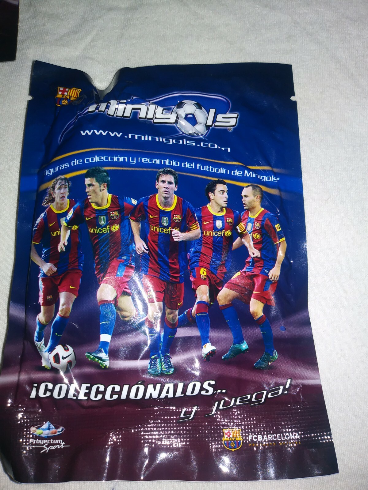 8 Minigoals Soccer Figures FCBarcelona 3.5in 1 Open 7 Sealed Dani Alves