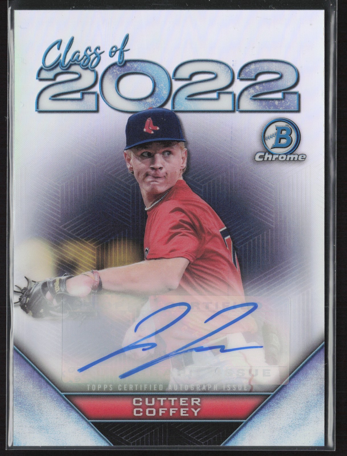 Cutter Coffey 2022 Bowman Draft #C22A-CC Class of 2022 Autographs Auto #/250