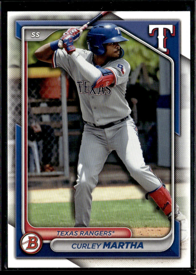 2024 Bowman Draft Paper Curley Martha Texas Rangers #BD-165 5 Card Lot