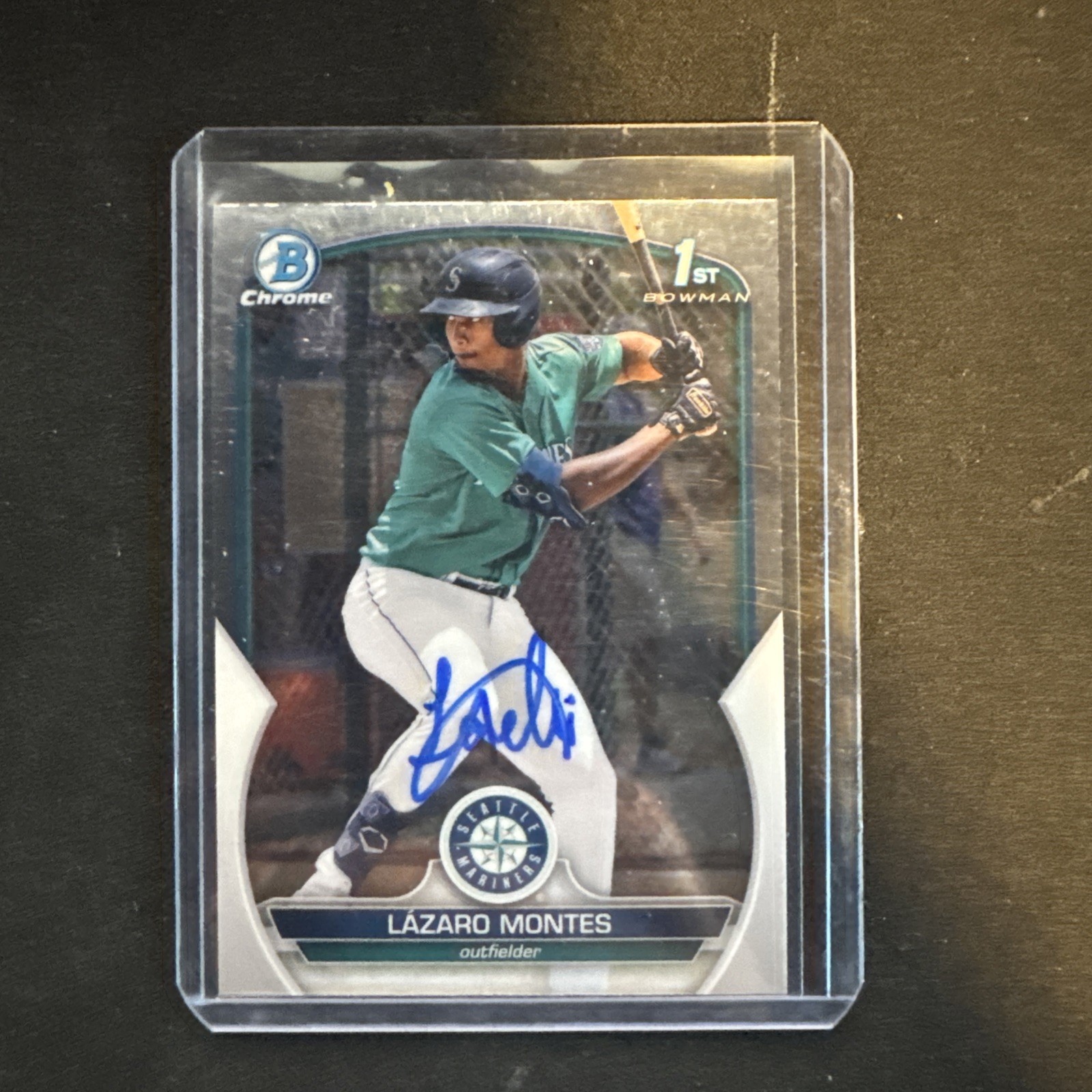 2023 Bowman Chrome Lazaro Montes 1ST PROSPECT AUTO MARINERS
