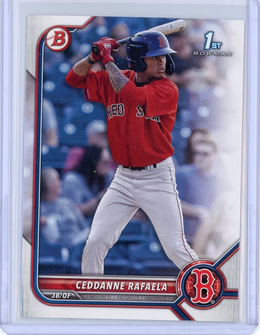 2022 1st Bowman MLB Baseball #BP-61 Ceddanne Rafaela Paper Prospects Card