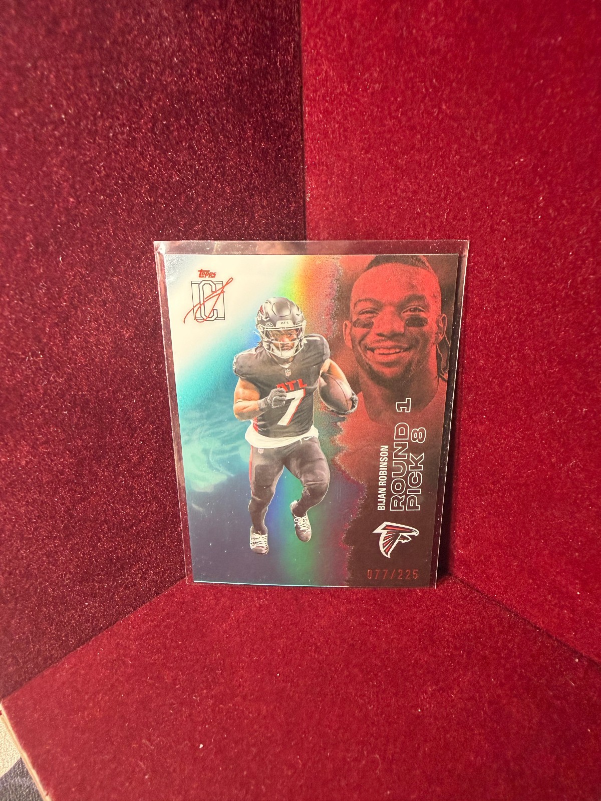2025 Topps Signature Class Teal #4 Bijan Robinson /225 YT92