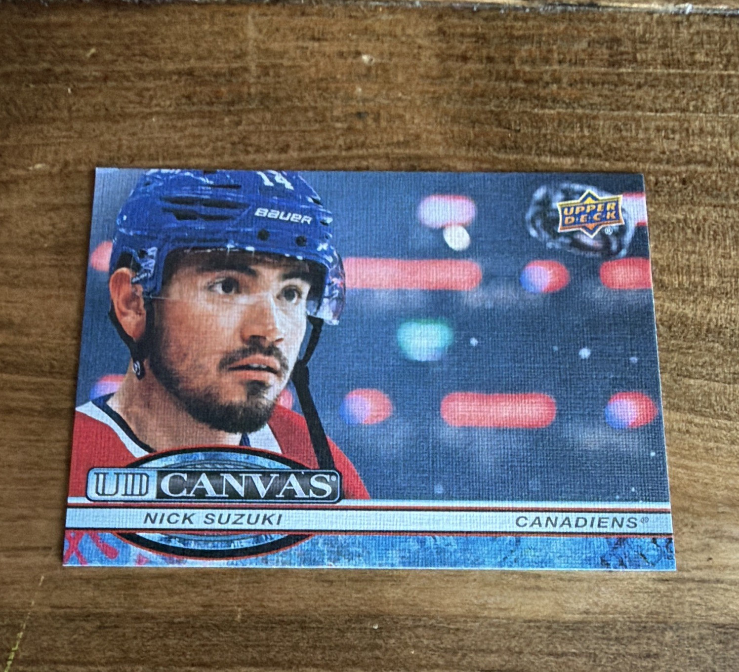 Upper Deck 2025-26 Extended Series UD Canvas Nick Suzuki #C-271 Canadiens