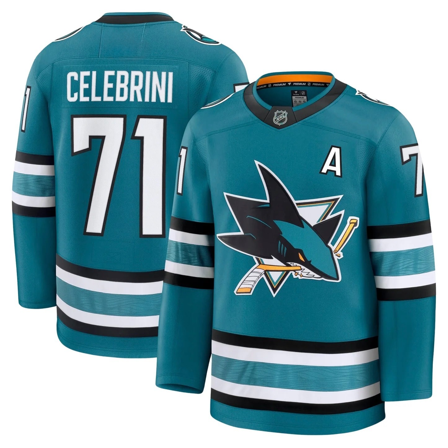 Macklin Celebriini San Jose Sharks Premium Jersey – NWT – Multiple Sizes/Colors
