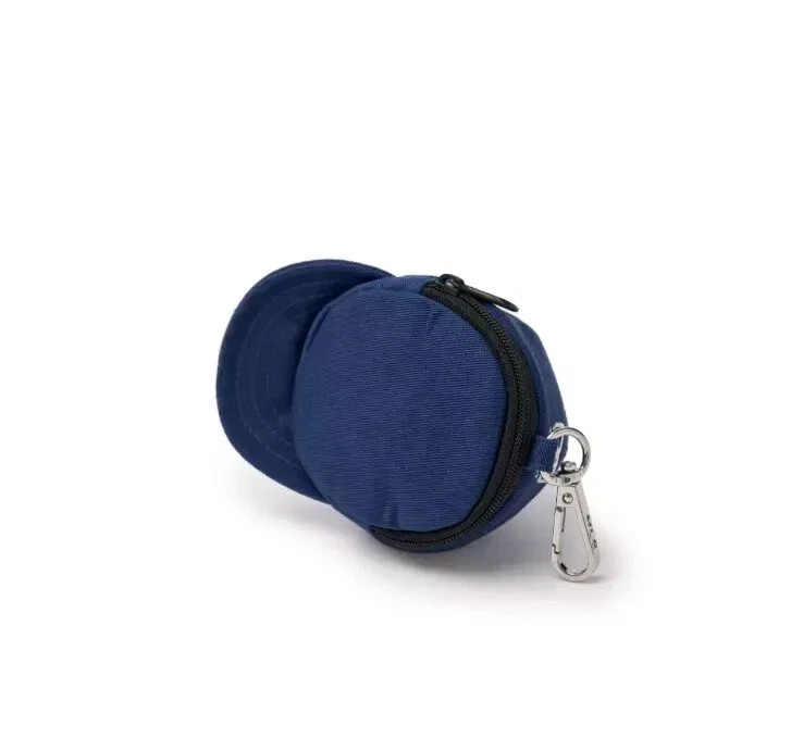 MLB Korea Basic Ball Cap Pouch Keyring Los Angeles Dodgers Indigo 3APOB015N
