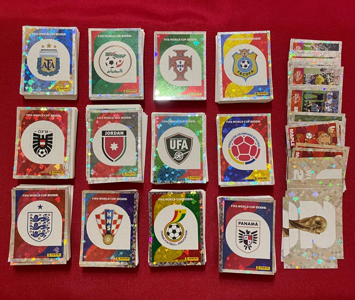 Panini FIFA World Cup 2026 US Edition Groups J/K/L/FWC – Pick Your Stickers