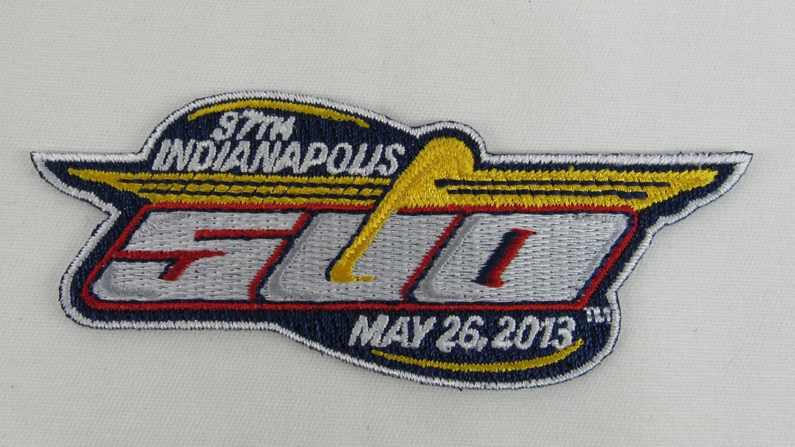 2013 Indianapolis 500 Patch Collector 97th Running Event Emblem Iron On