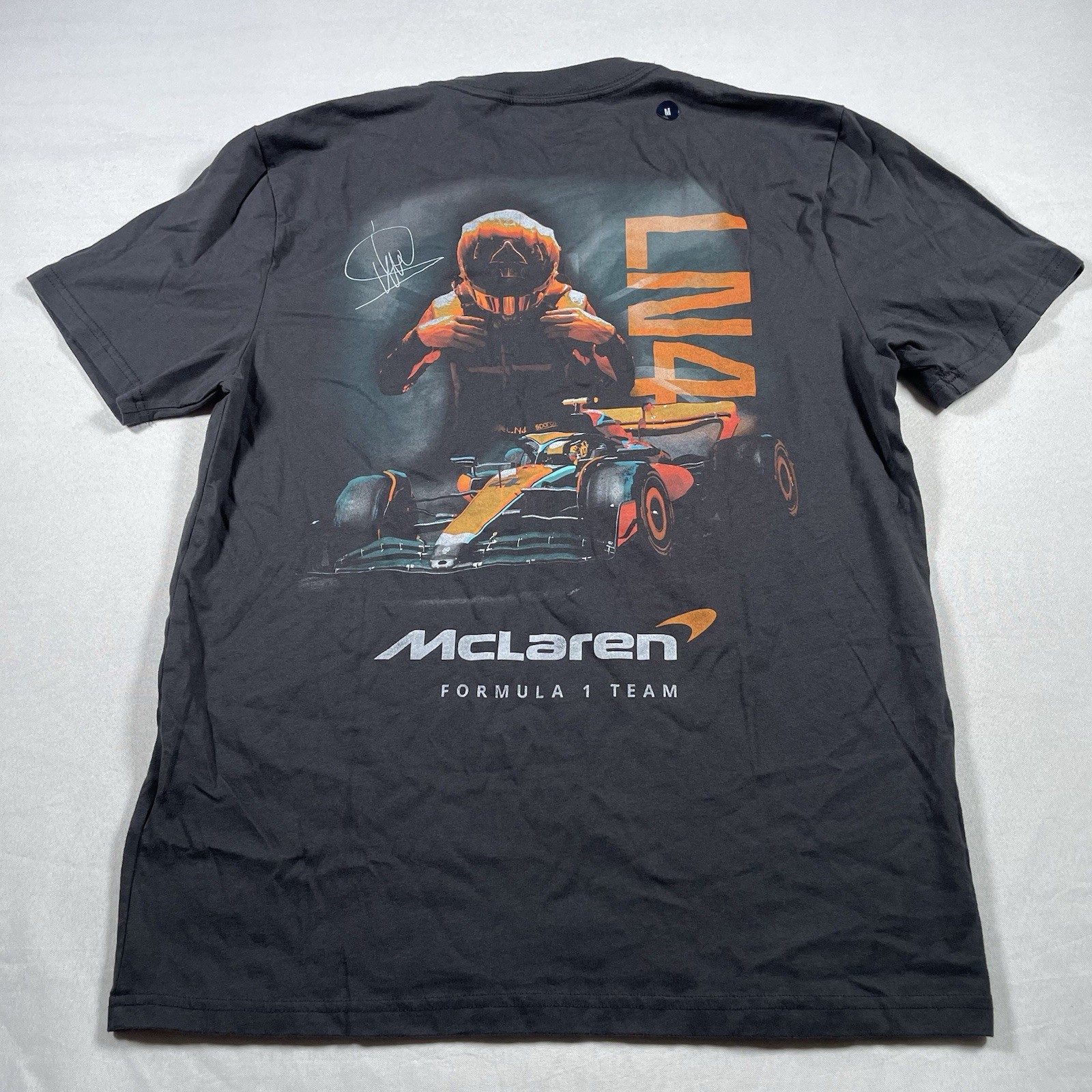 McLaren Formula 1 Team Tee Shirt Lando Norris 4 Medium