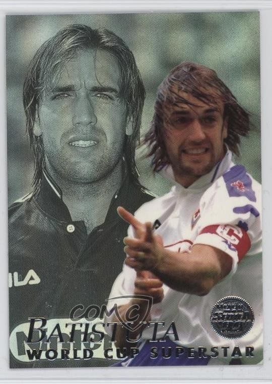 1998-99 Merlin Serie A 99 World Cup Superstars Gabriel Batistuta #B1 0dj8