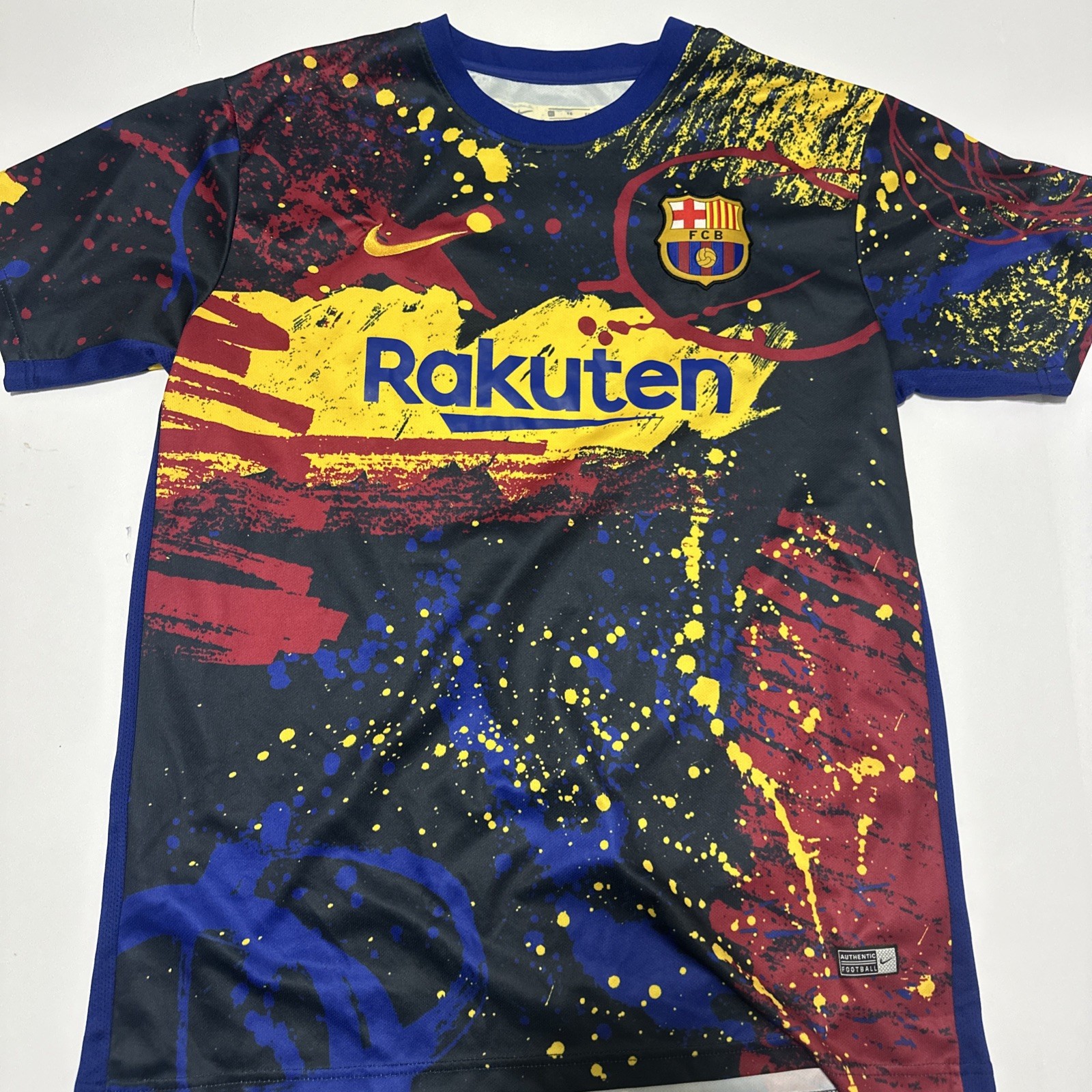 Extra Large Barcelona training kit jersey short sleeve