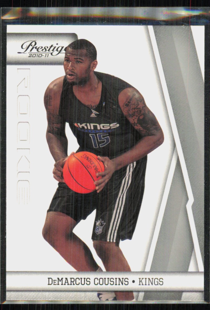 2010-11 Panini Prestige DeMarcus Cousins Rookie Sacramento Kings #155