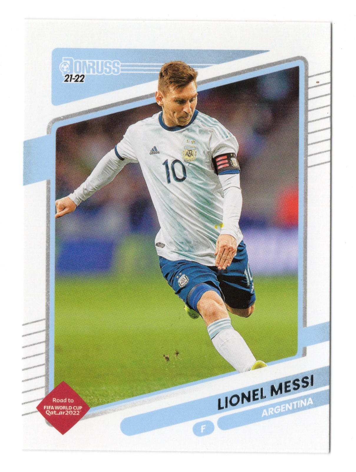 2021-22 Panini Donruss Soccer Lionel Messi NM #1 Road to FIFA World Cup
