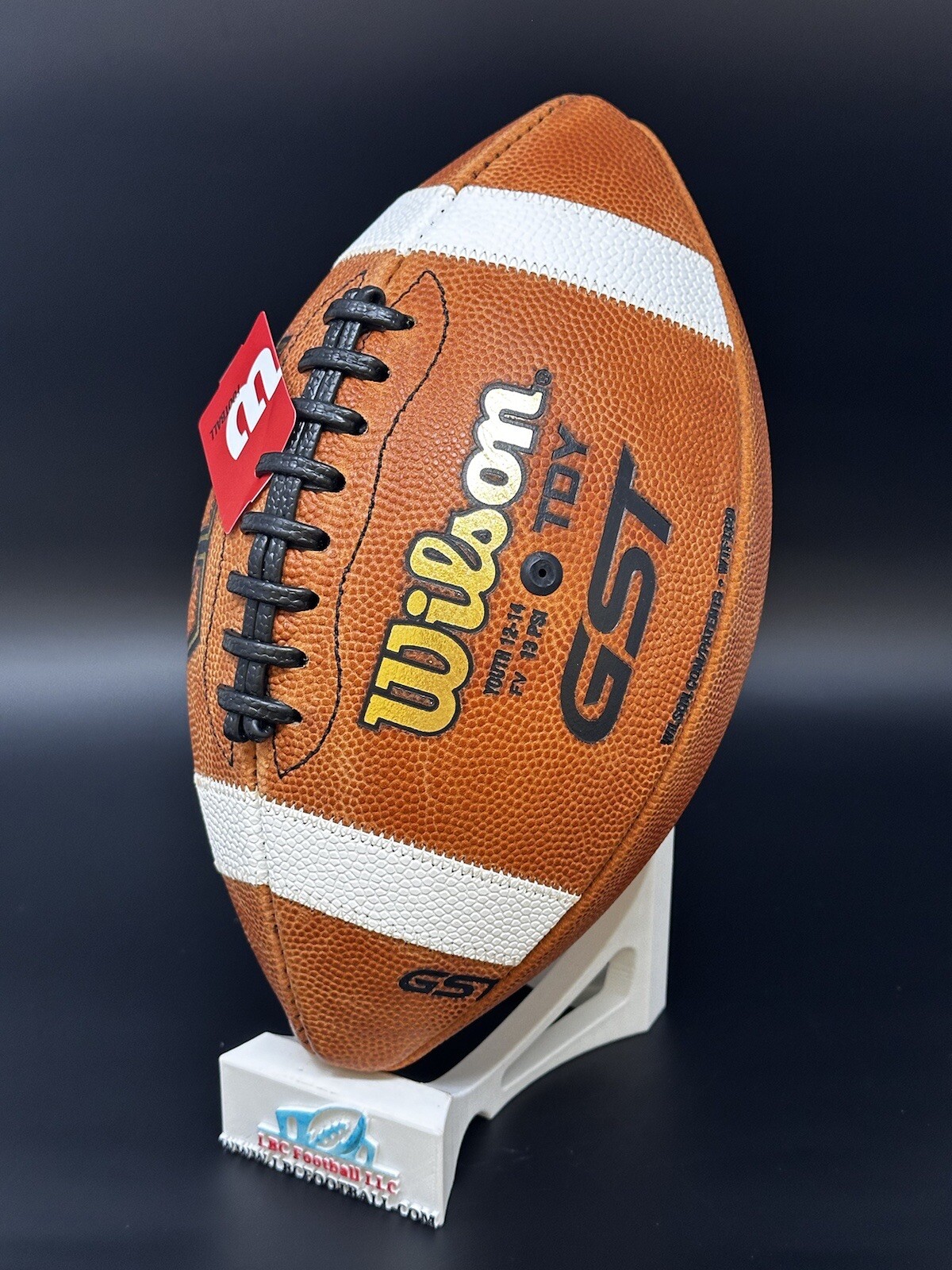 Wilson GST TDY Youth Size Age 12-14 Leather Youth Football Brand New