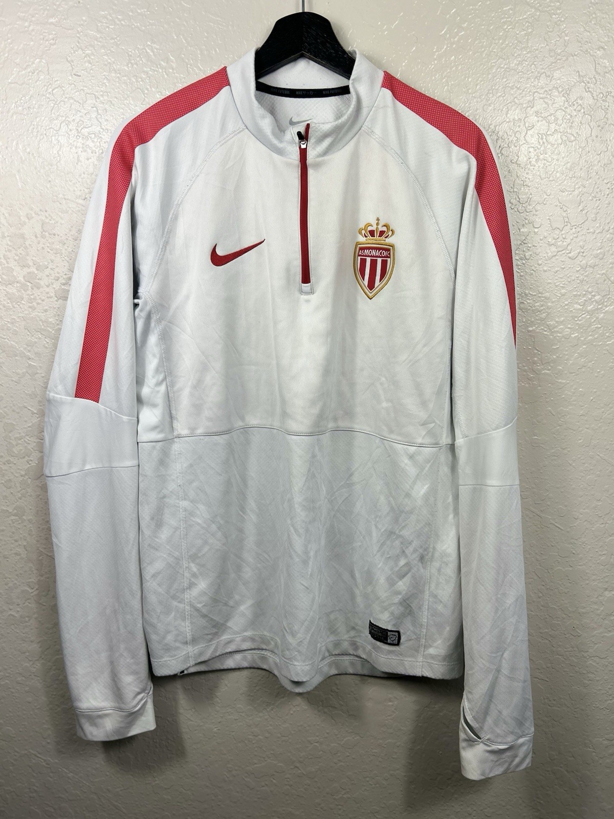 Nike AS Monaco 2016 Training Drill Jacket Men’s Size M Soccer Kit