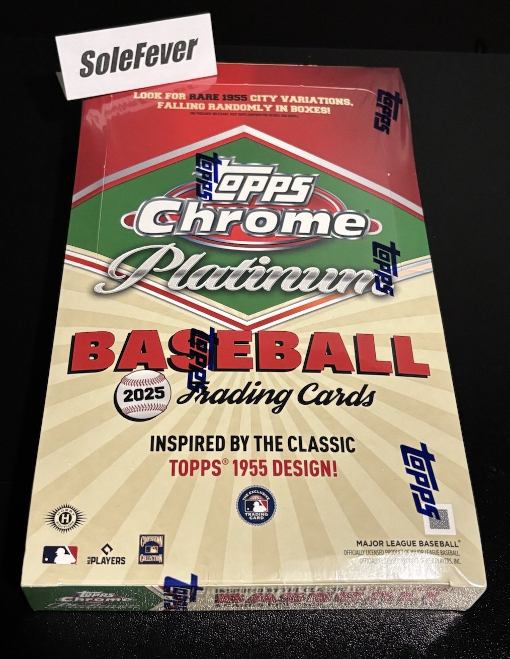 New / Factory Sealed 2025 Topps Chrome Platinum Baseball Hobby Box