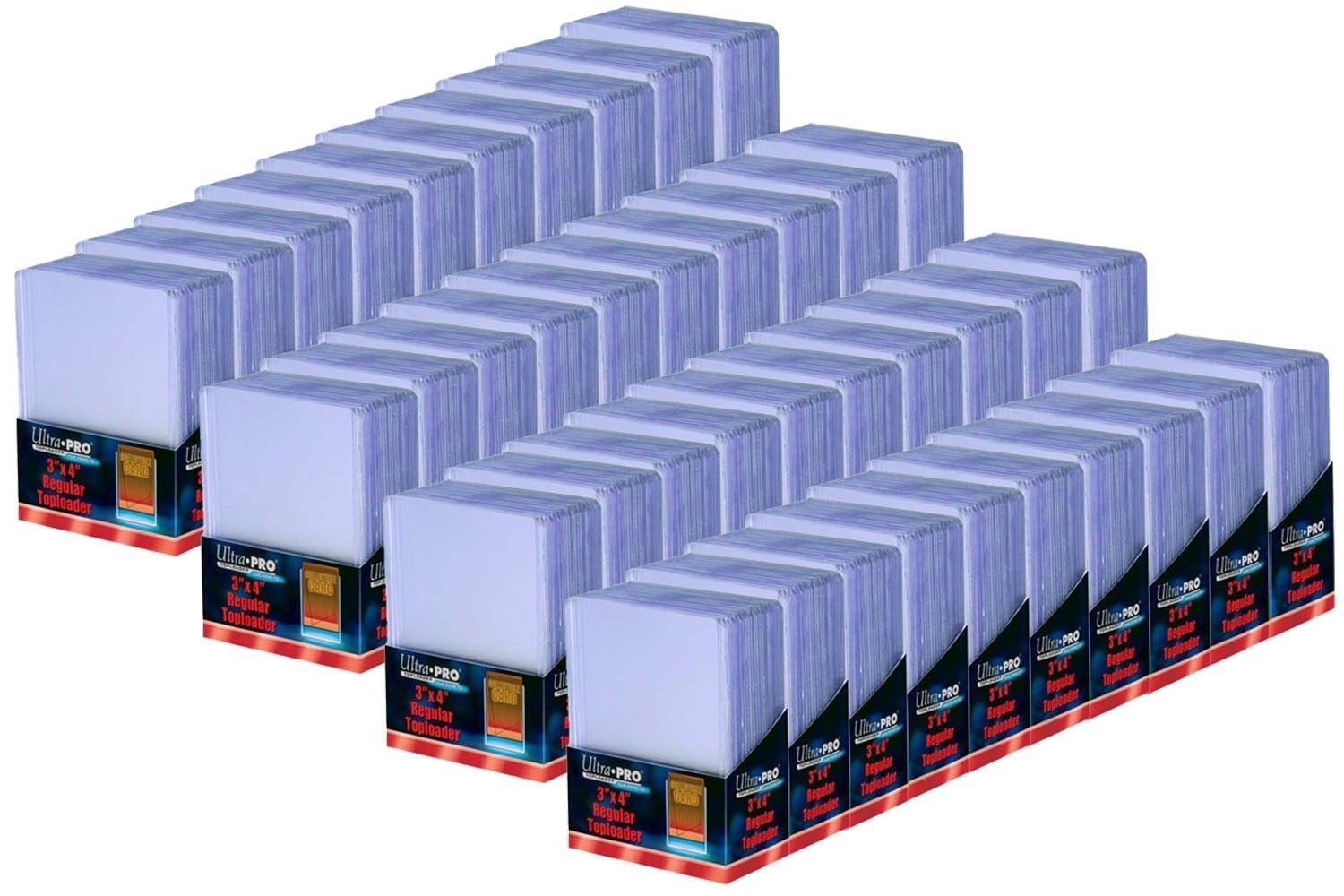 1000 Ultra Pro Regular 3×4 Toploader sealed case Brand New top loader 81222