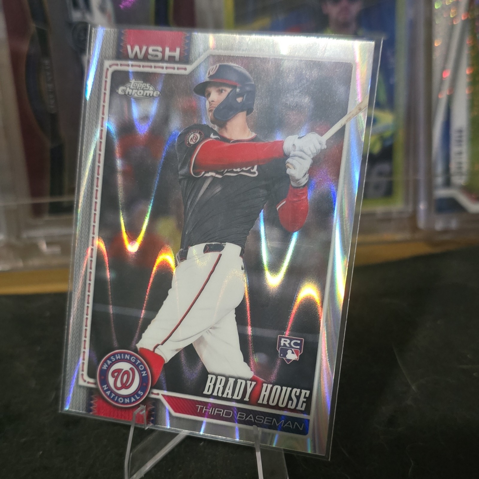 Topps Chrome 2026 Brady House Rookie Card #189 Washington Nationals