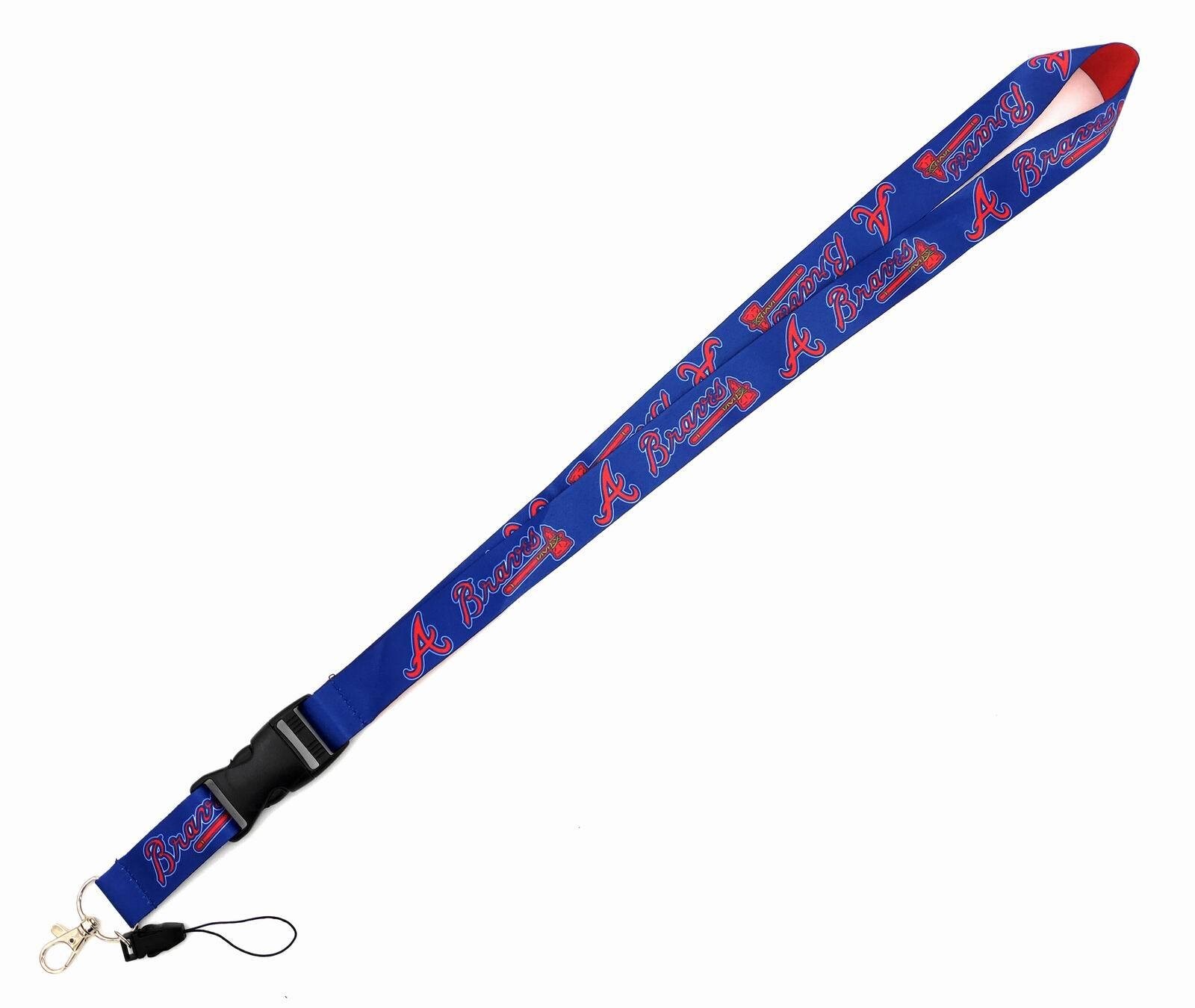 MLB Lanyard 22″ Quick Release & Breakaway Clasp 30 Teams Badge Holder Keychain