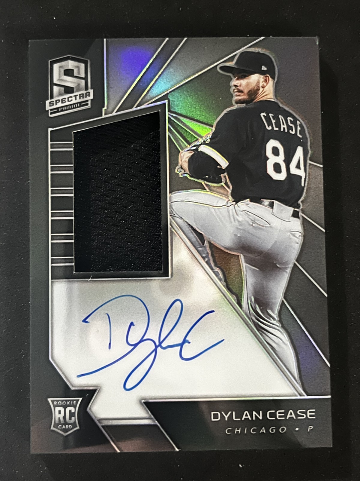 2020 Panini Chronicles – Spectra Rookie Jersey Autographs Dylan Cease #’d/199