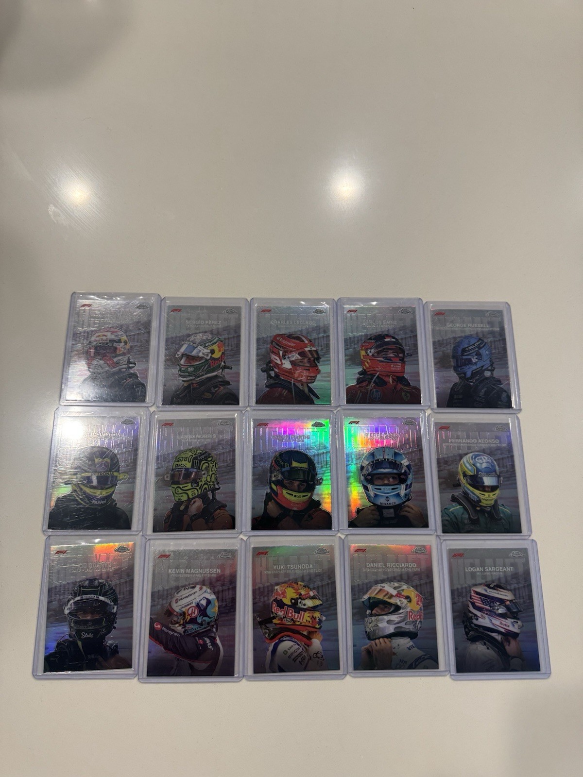 Helmet Collection Full Set 2024 Chrome F1