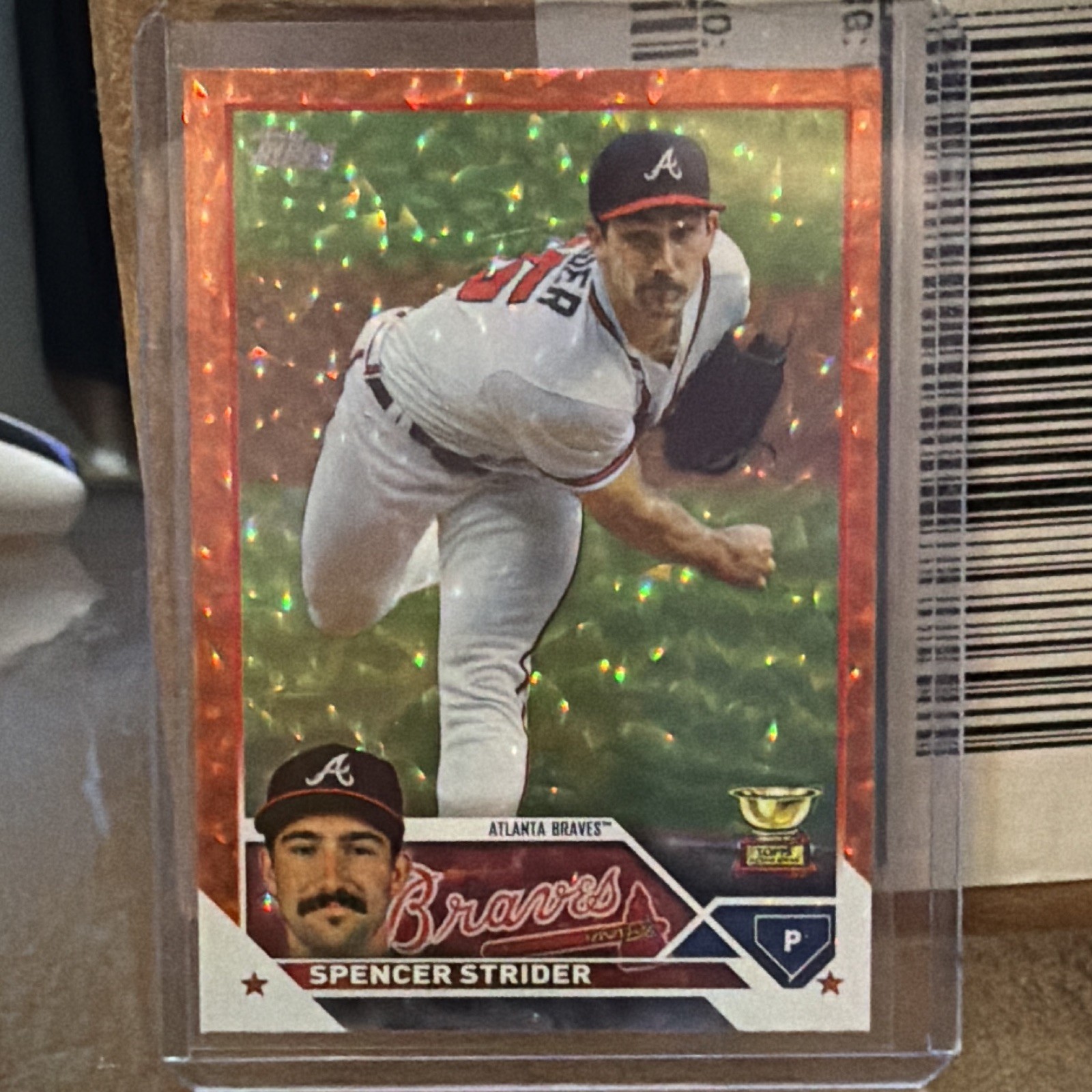 Topps 2022 Series Two Spencer Strider #602 /299 Serial Numbered Braves