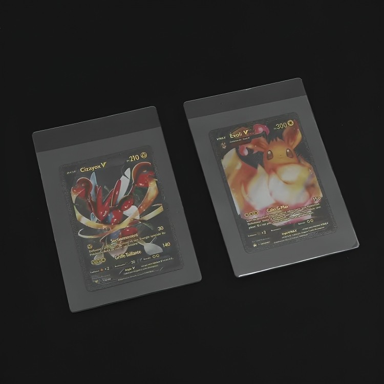 40 PCS 3⅜″ × 4⅞″ Semi Rigid Card Holders – PSA / Grading Submission Trading Card