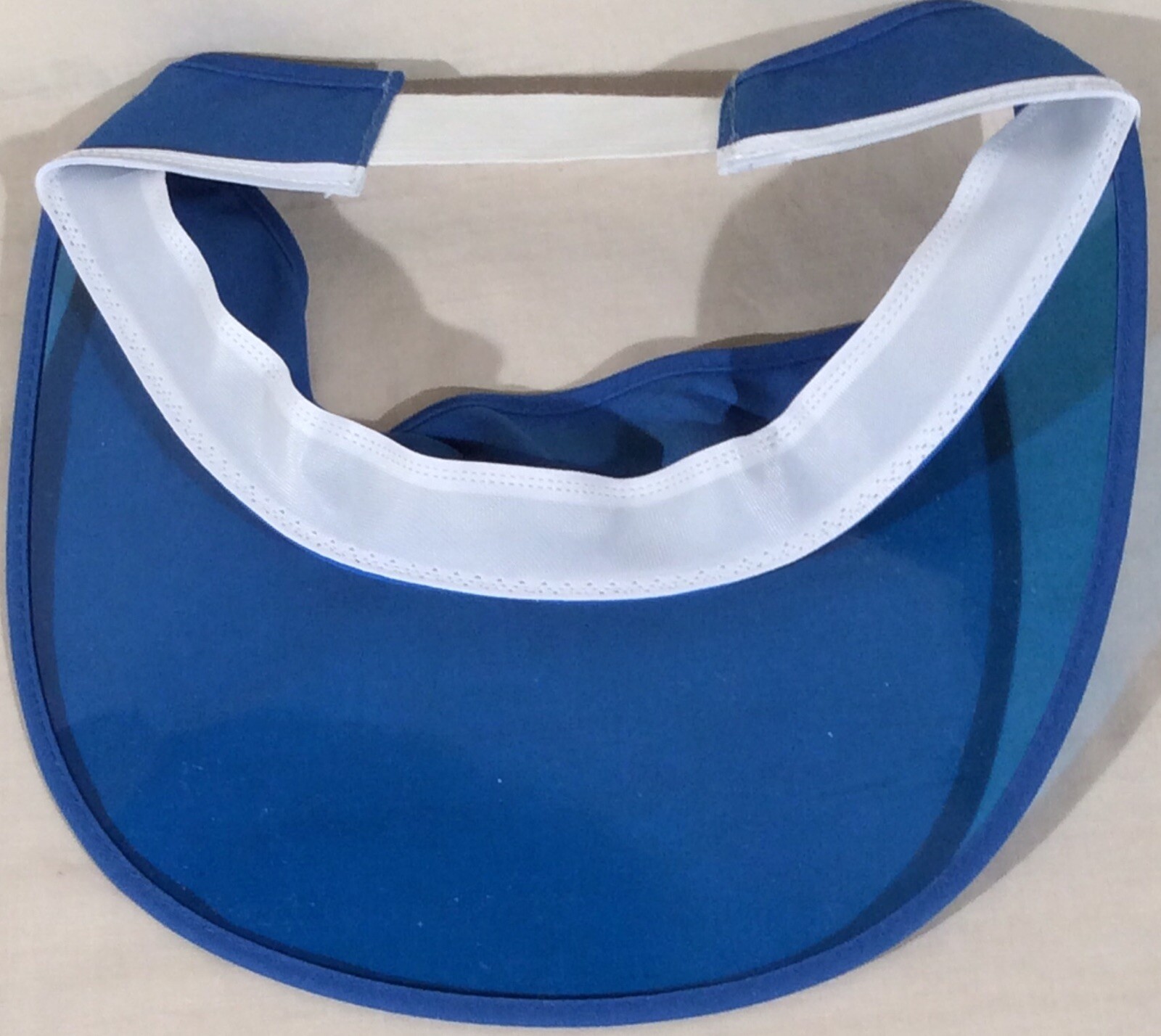 Vntg Mazda Racing Sports IMSA Victory Run Transparent Visor Hat Elastic NEW