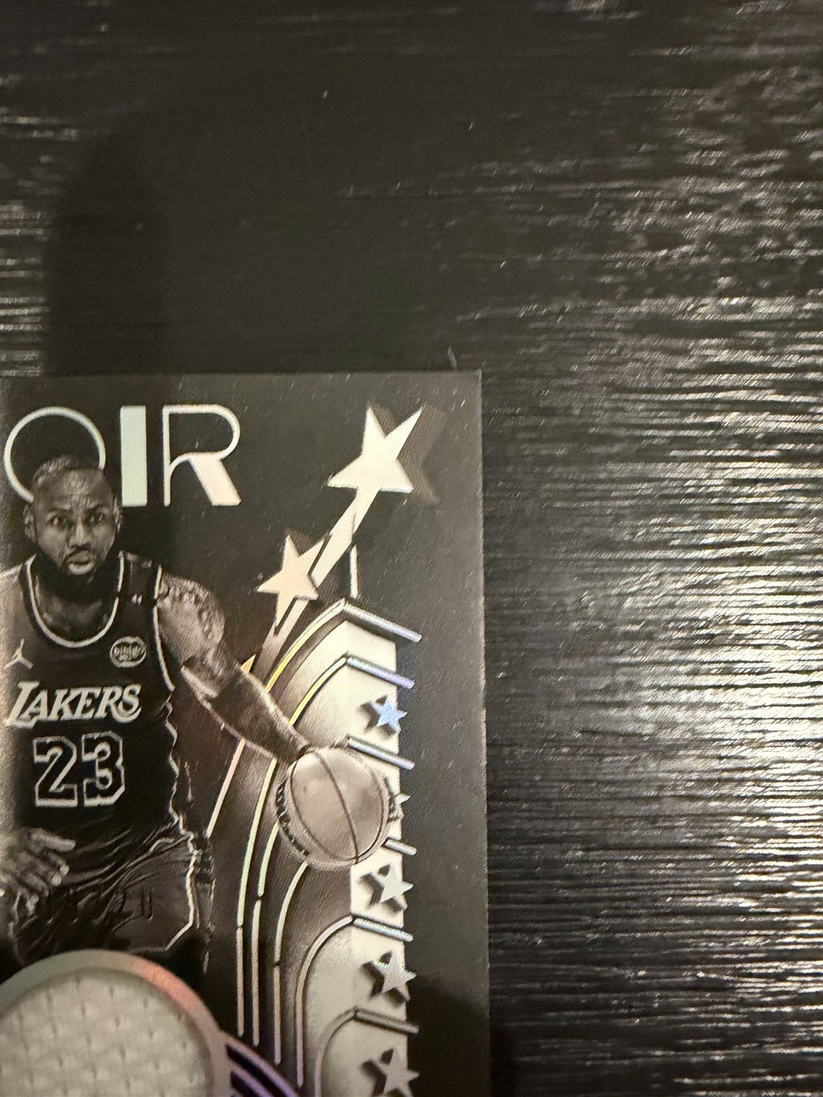 Panini 2023-24 Noir LeBron James Box Office Memorabilia #BOM-LBJ /20