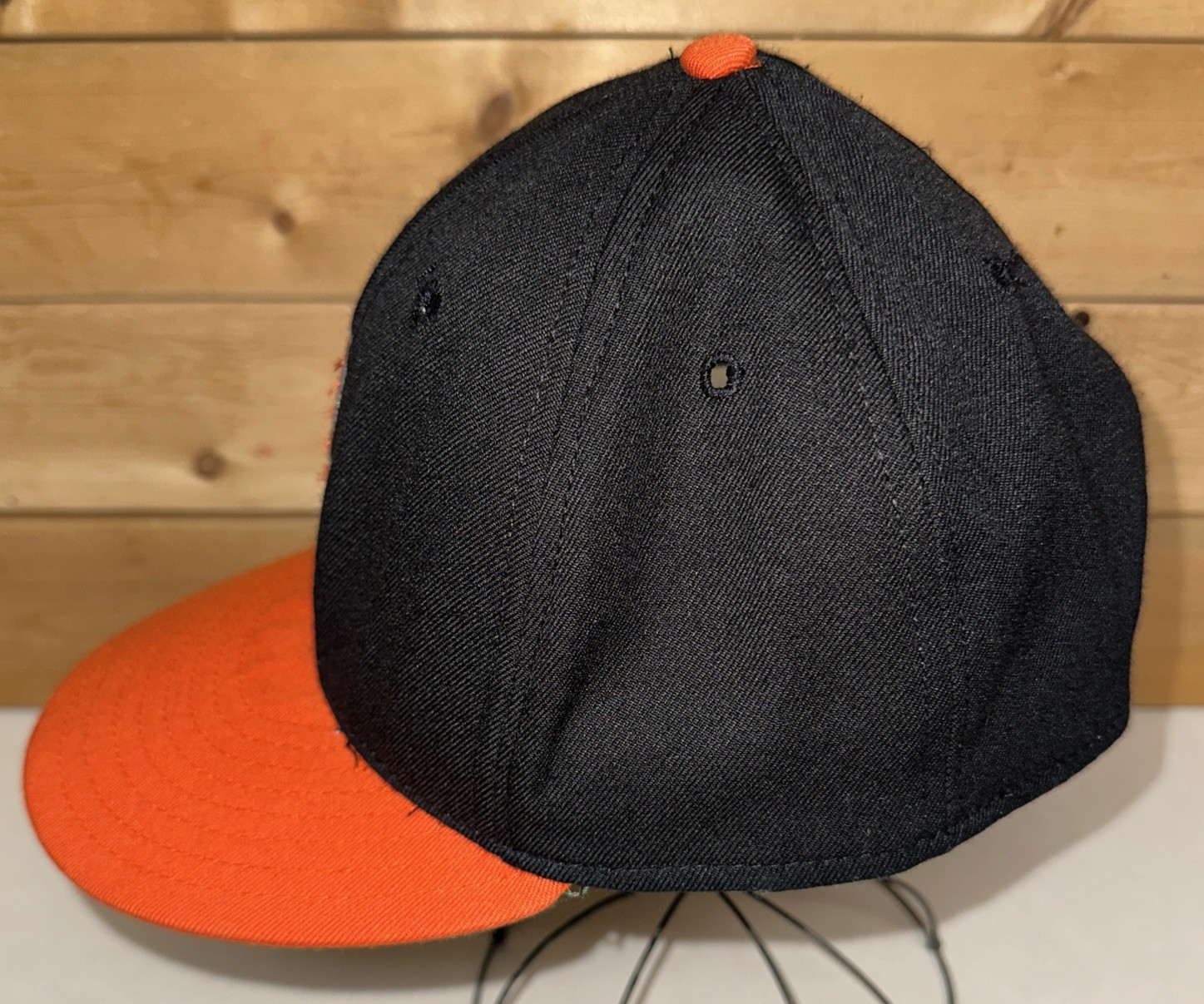 Vintage 90s Oklahoma State Cowboys DeLong Fitted Hat Cap Size 7 1/4 Made In USA