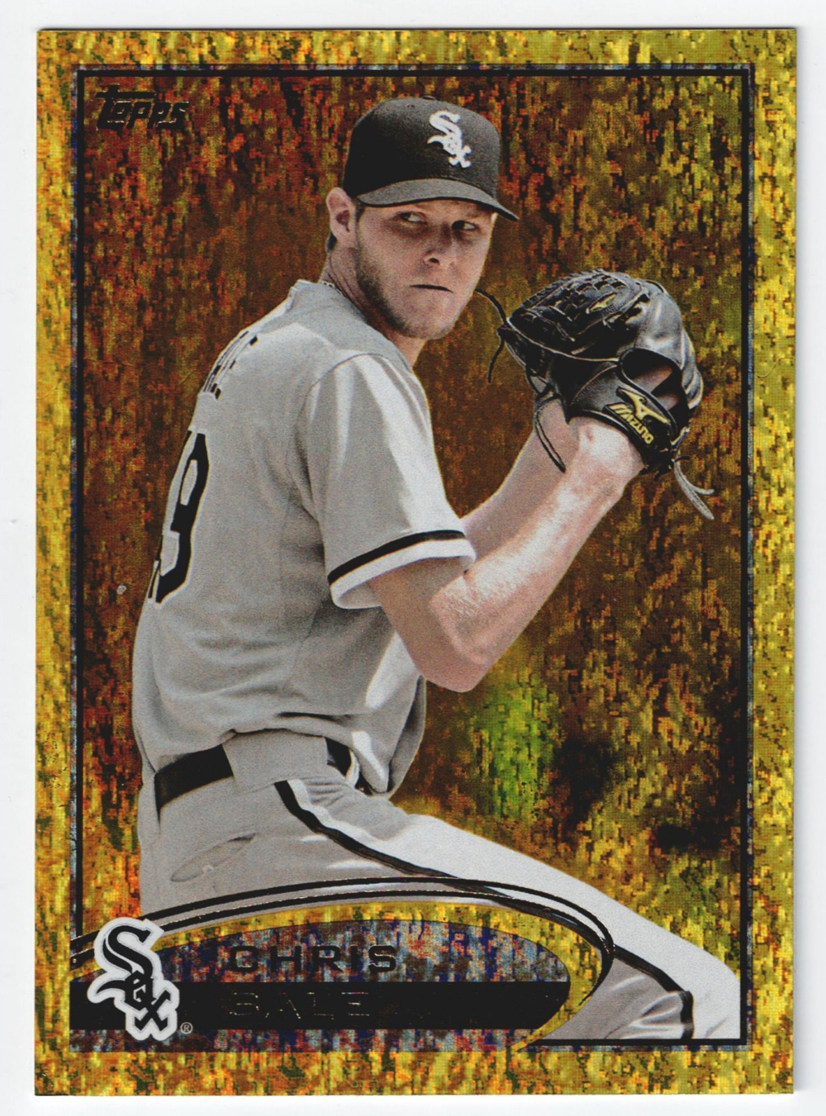 2012 Topps Series 1 Chris Sale Gold Sparkle Foil #149 Chicago White Sox