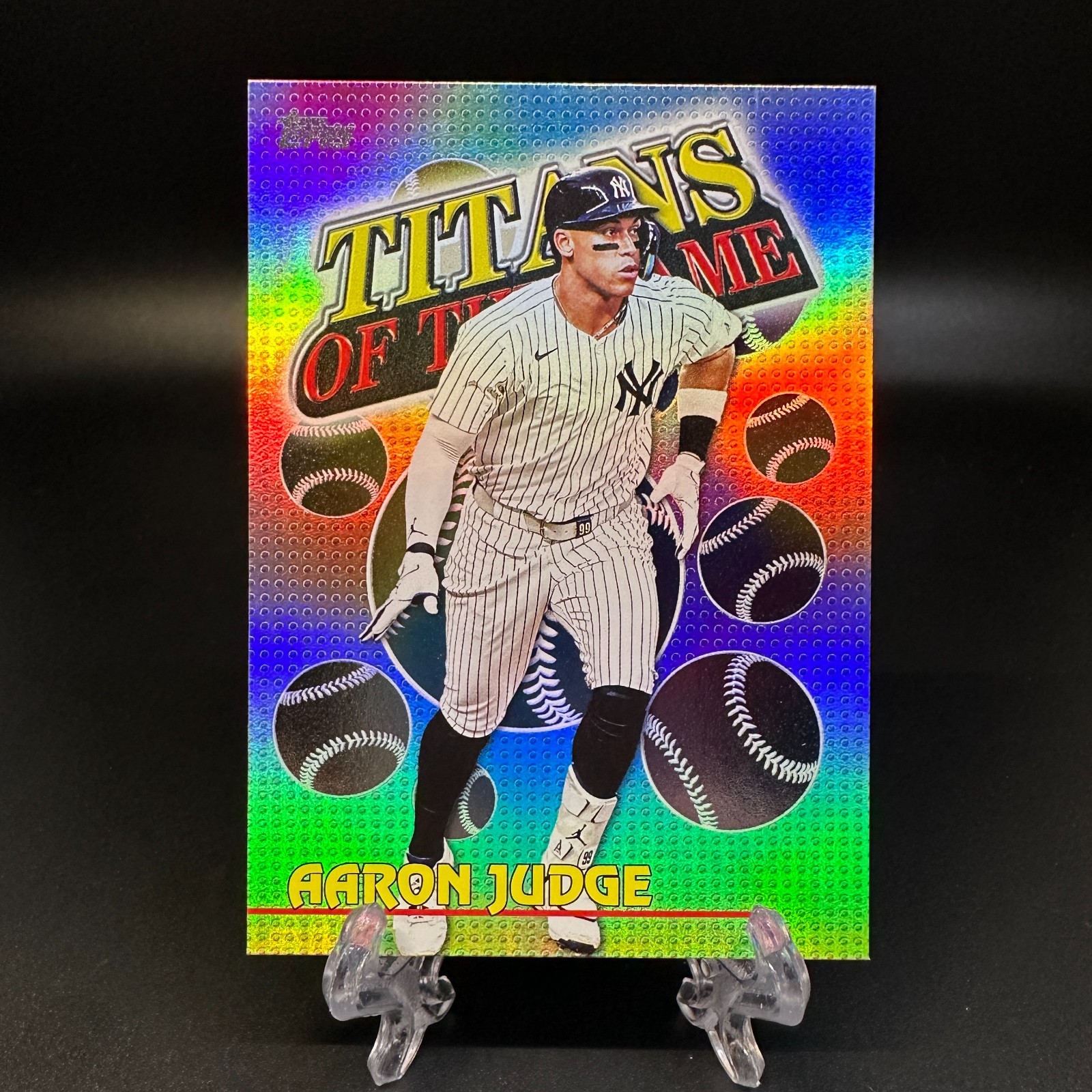 2026 Topps Series 1 – Aaron Judge Titans Of The Game #TOG-3 Yankees